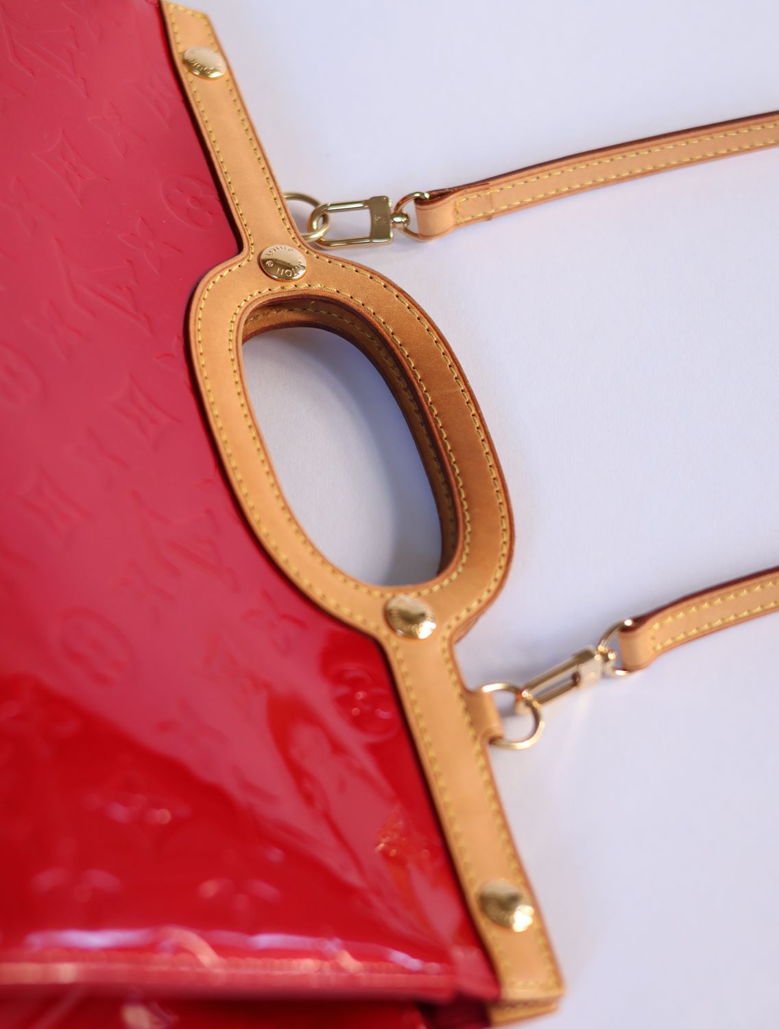 Louis Vuitton Roxbury Red Bag