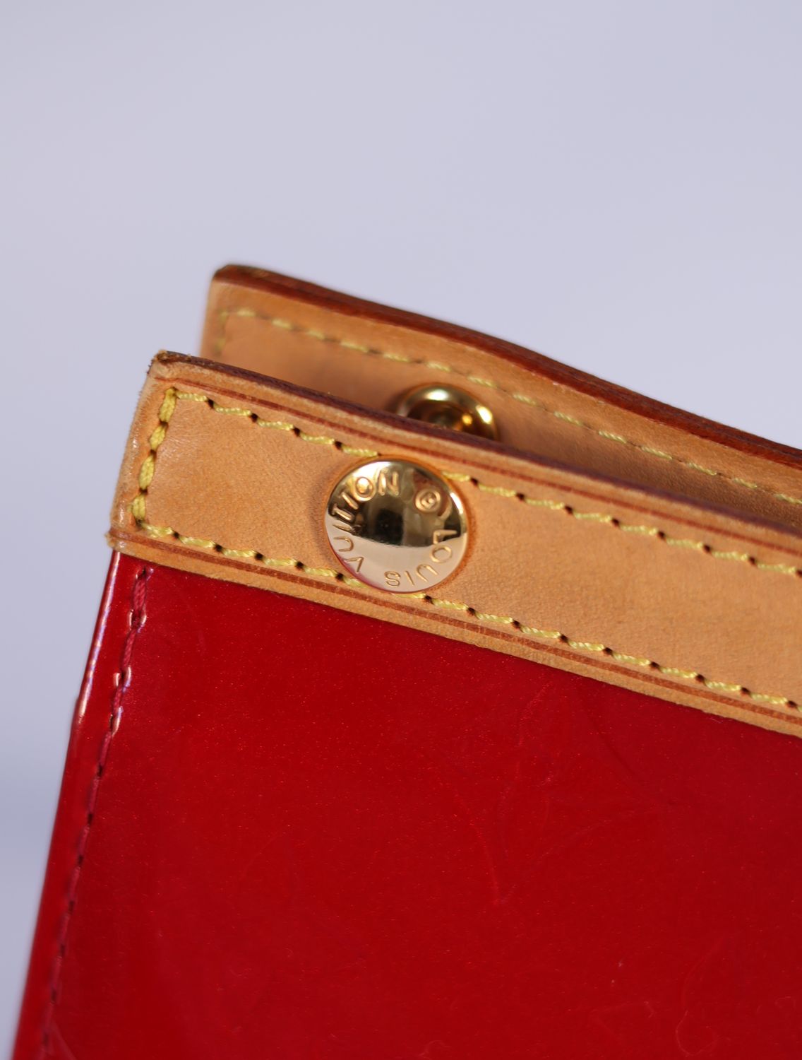 Louis Vuitton Roxbury Red Bag