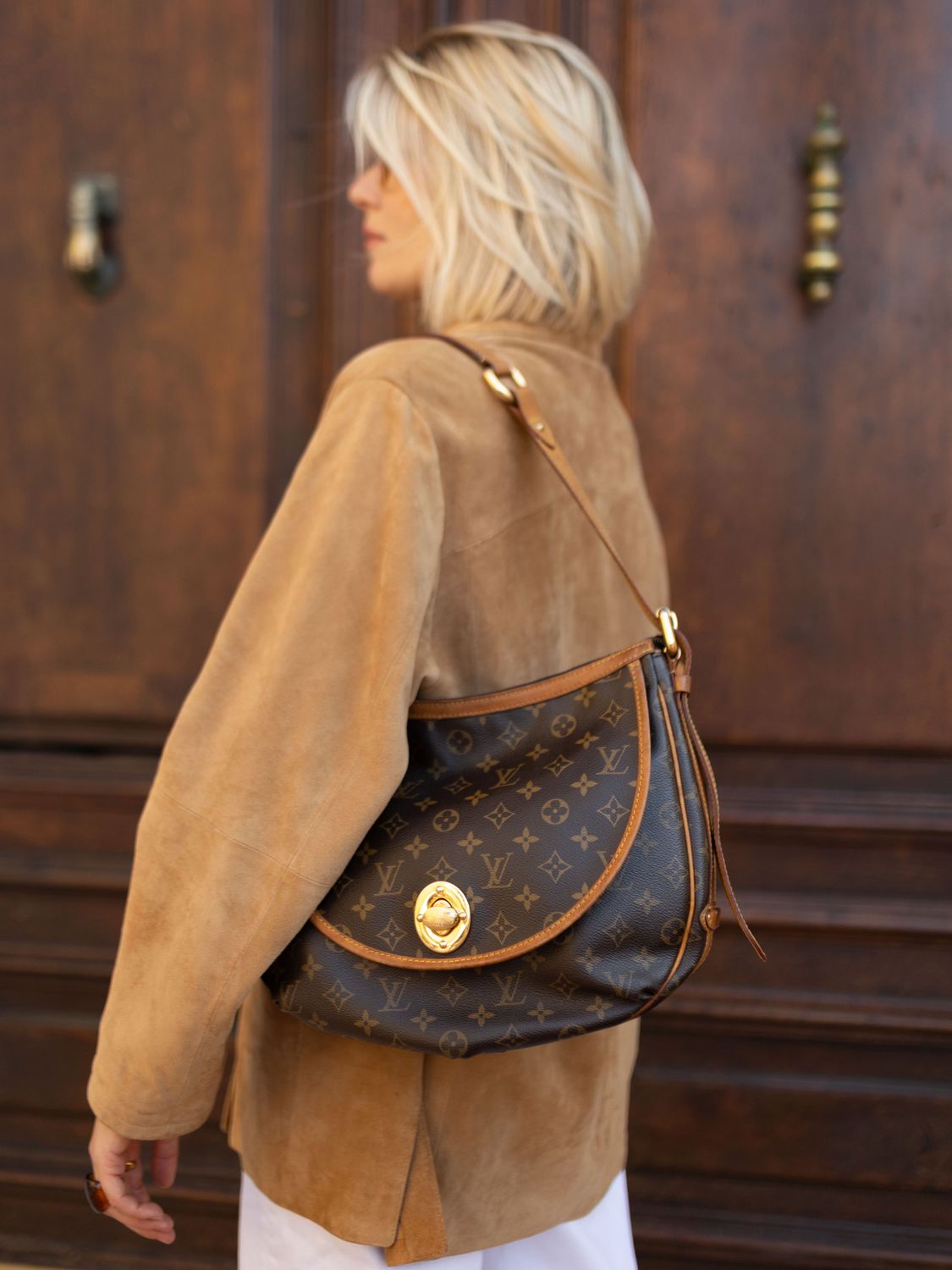 Italian Camel Suede Jacket