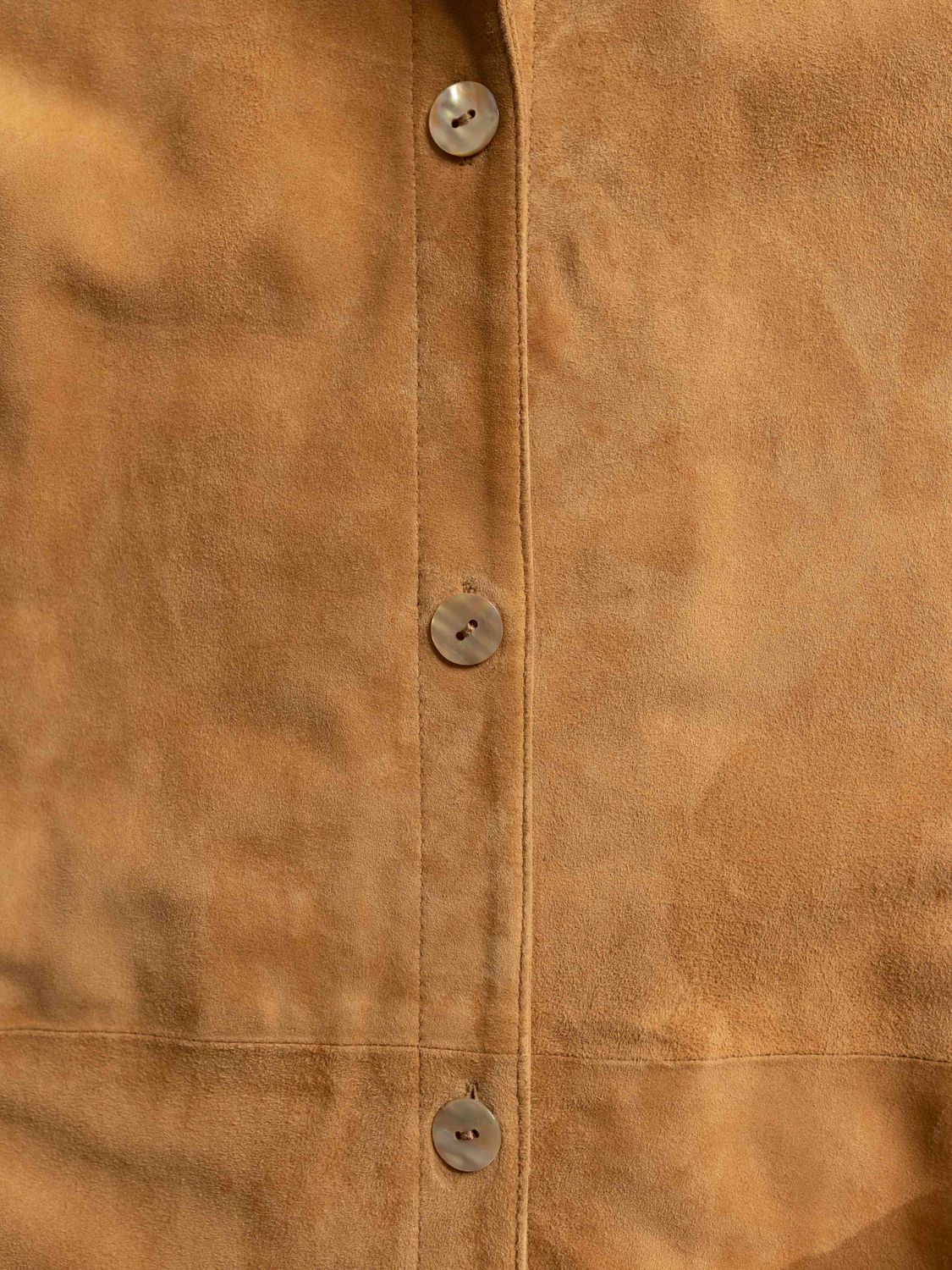 Italian Camel Suede Jacket