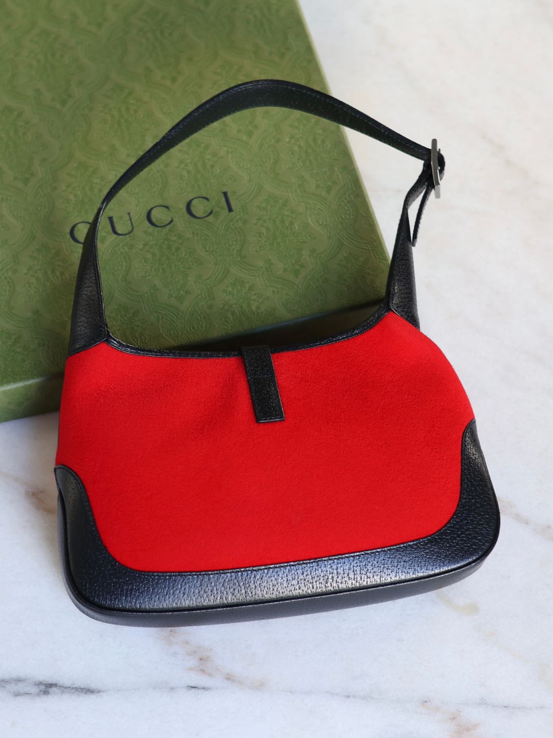 Gucci Jackie Felt Bag