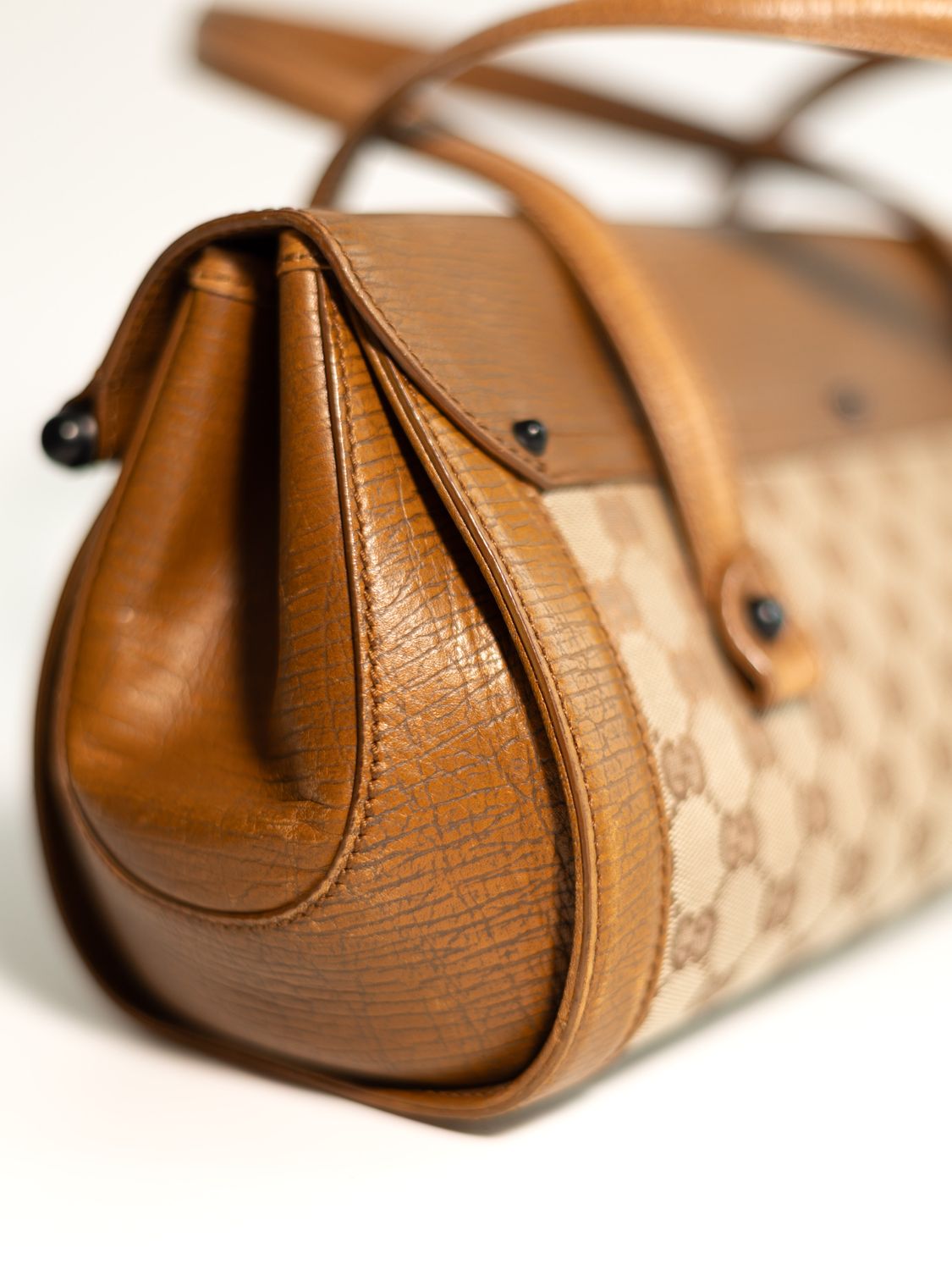 Gucci Bullet GG Supreme Beige Bag