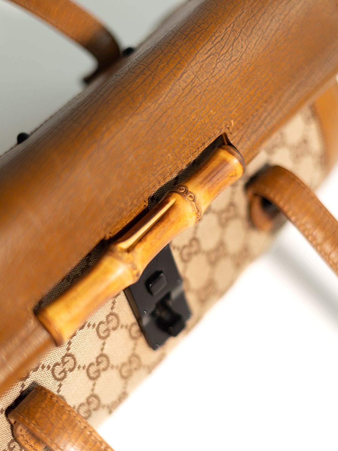 Gucci Bullet GG Supreme Beige Bag