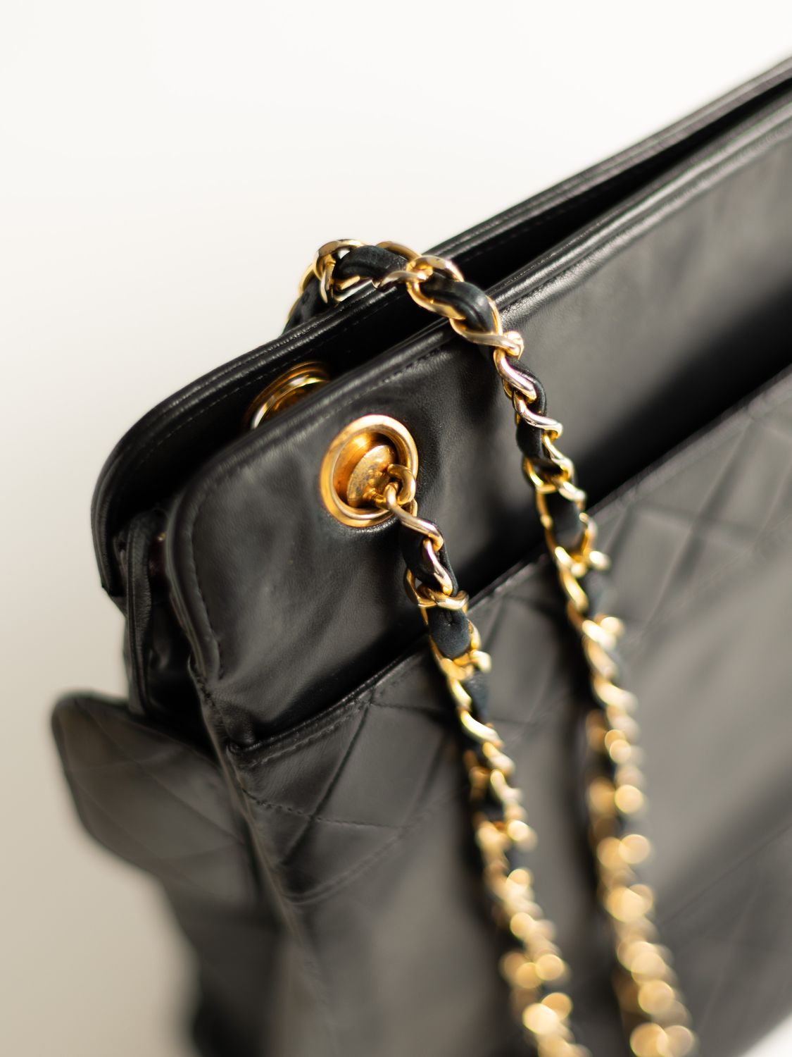 Chanel Black Tote Grand Bag