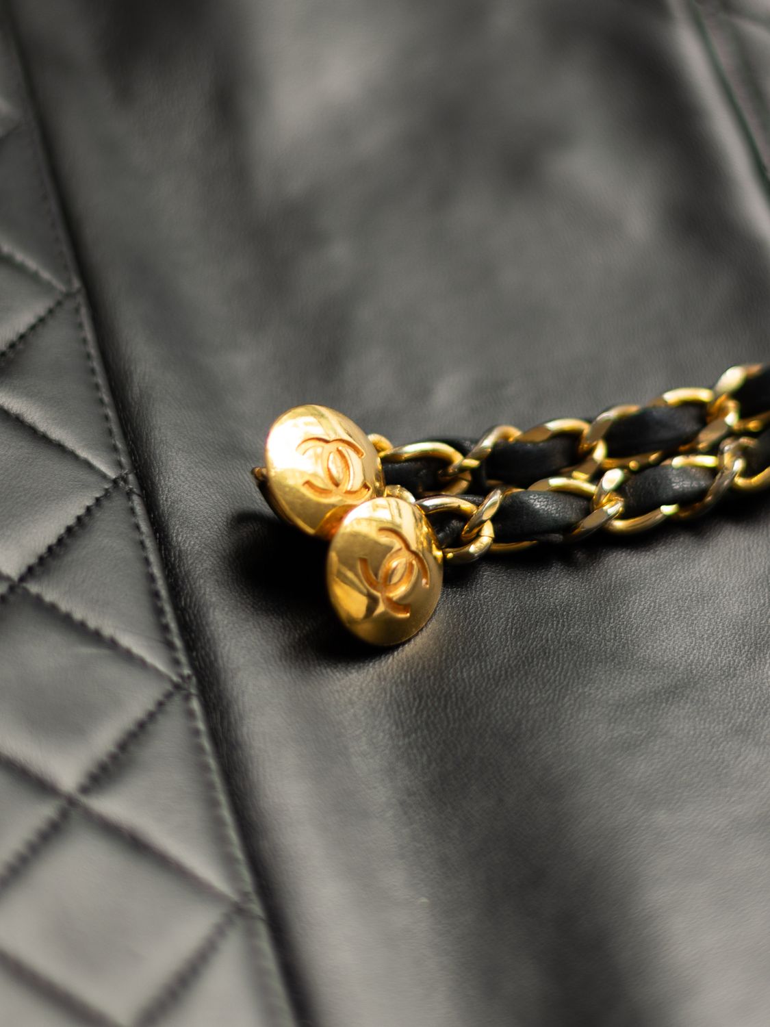 Chanel Black Tote Grand Bag