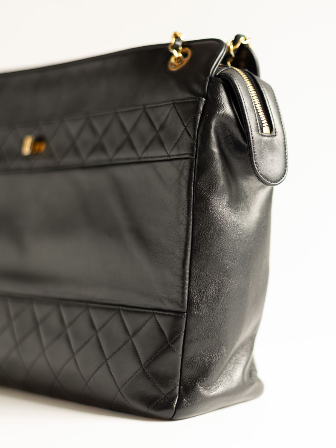 Chanel Black Tote Grand Bag