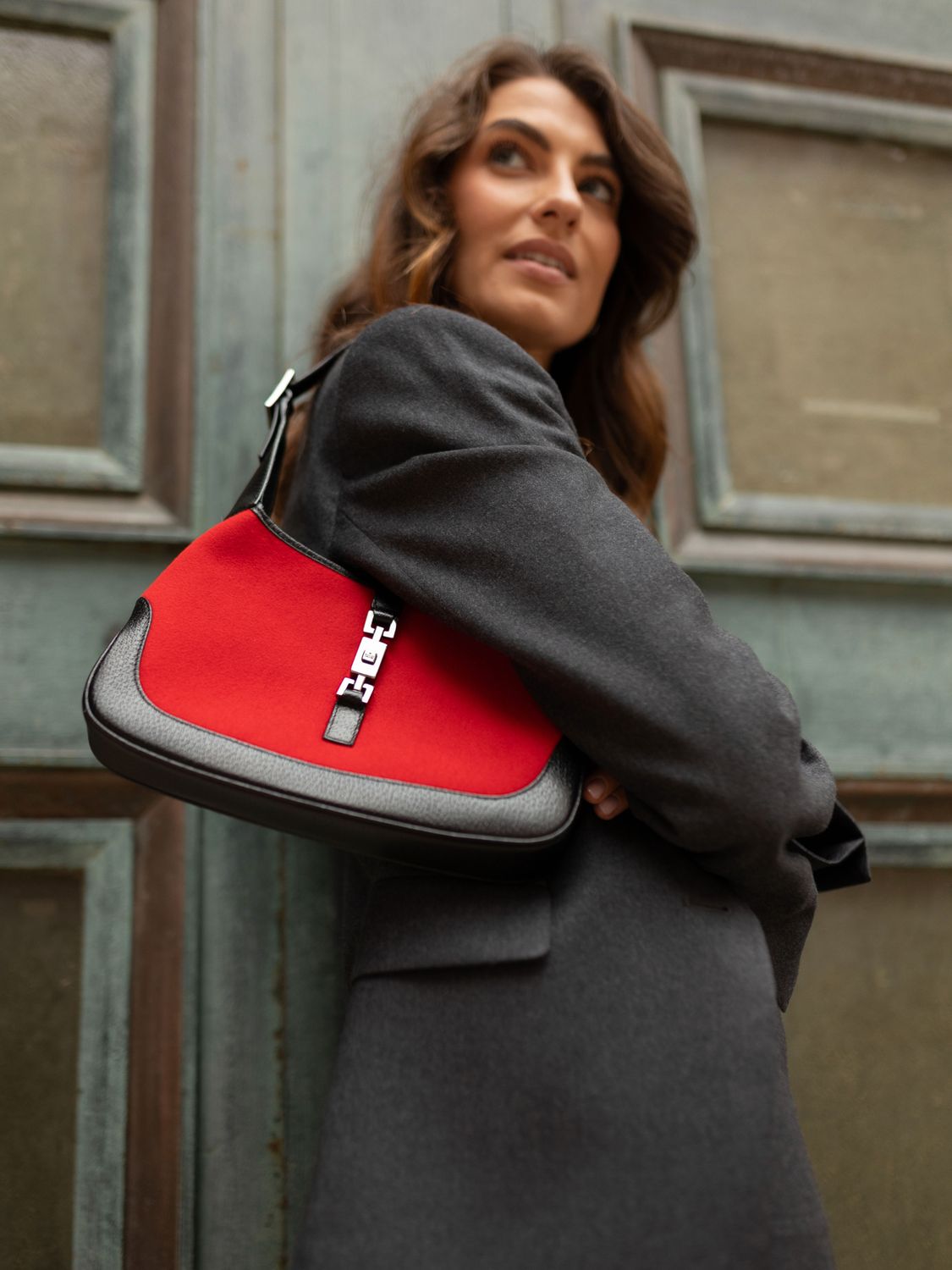 Gucci Jackie Felt Bag