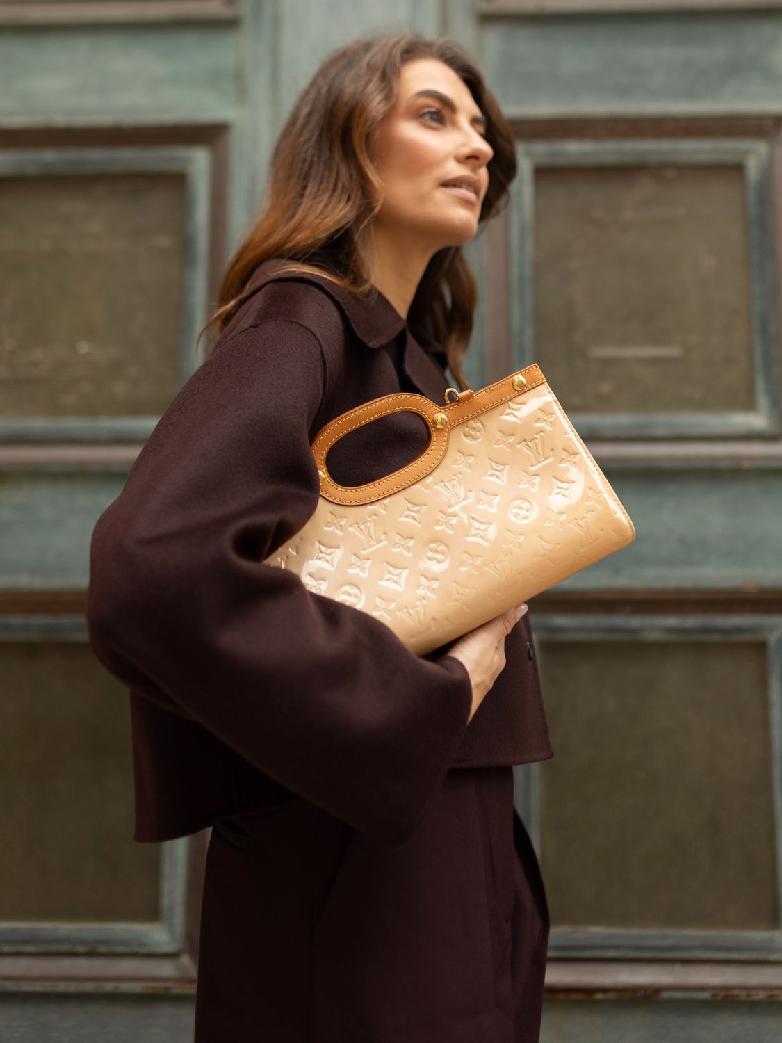 Louis Vuitton Roxbury Beige Bag