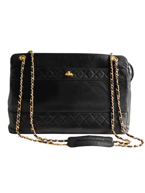 Chanel Black Tote Grand Bag