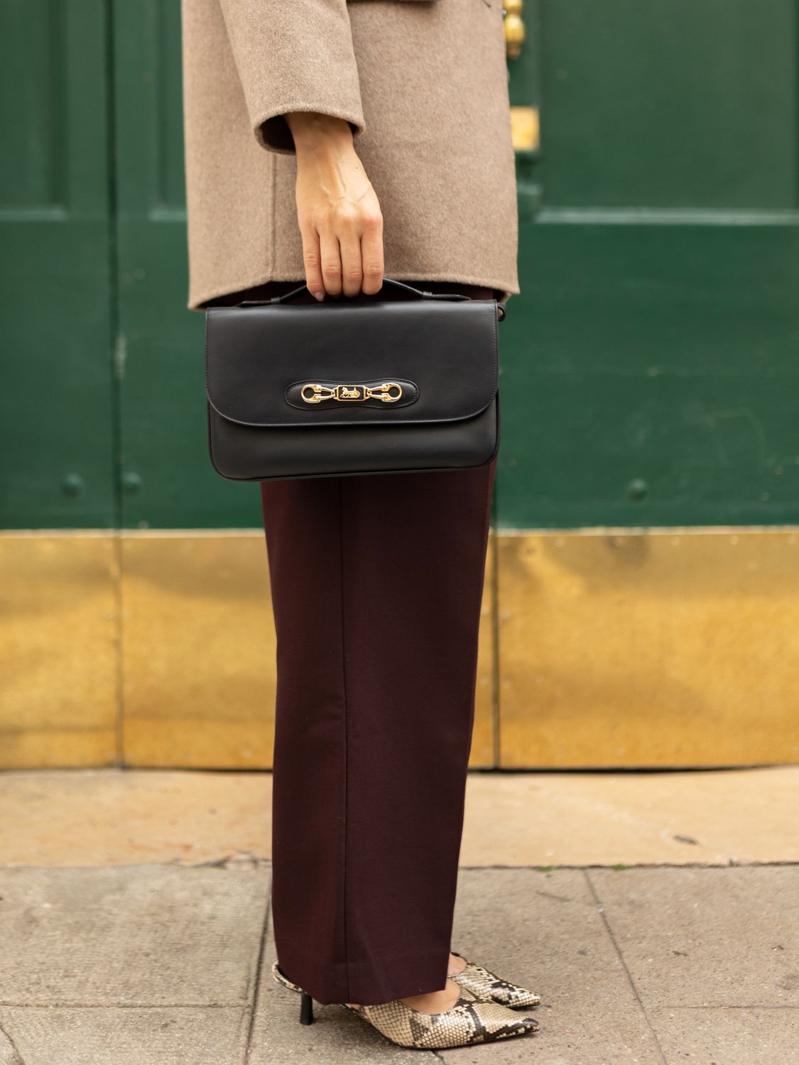 Celine Blue Classic Box Bag