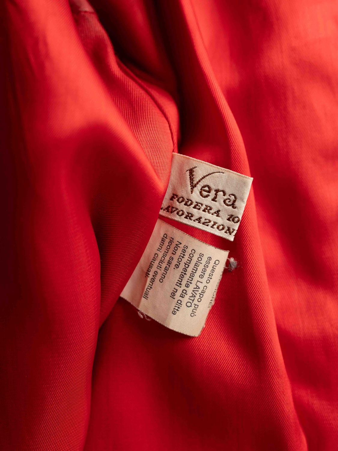 Italian Red Leather Jacket