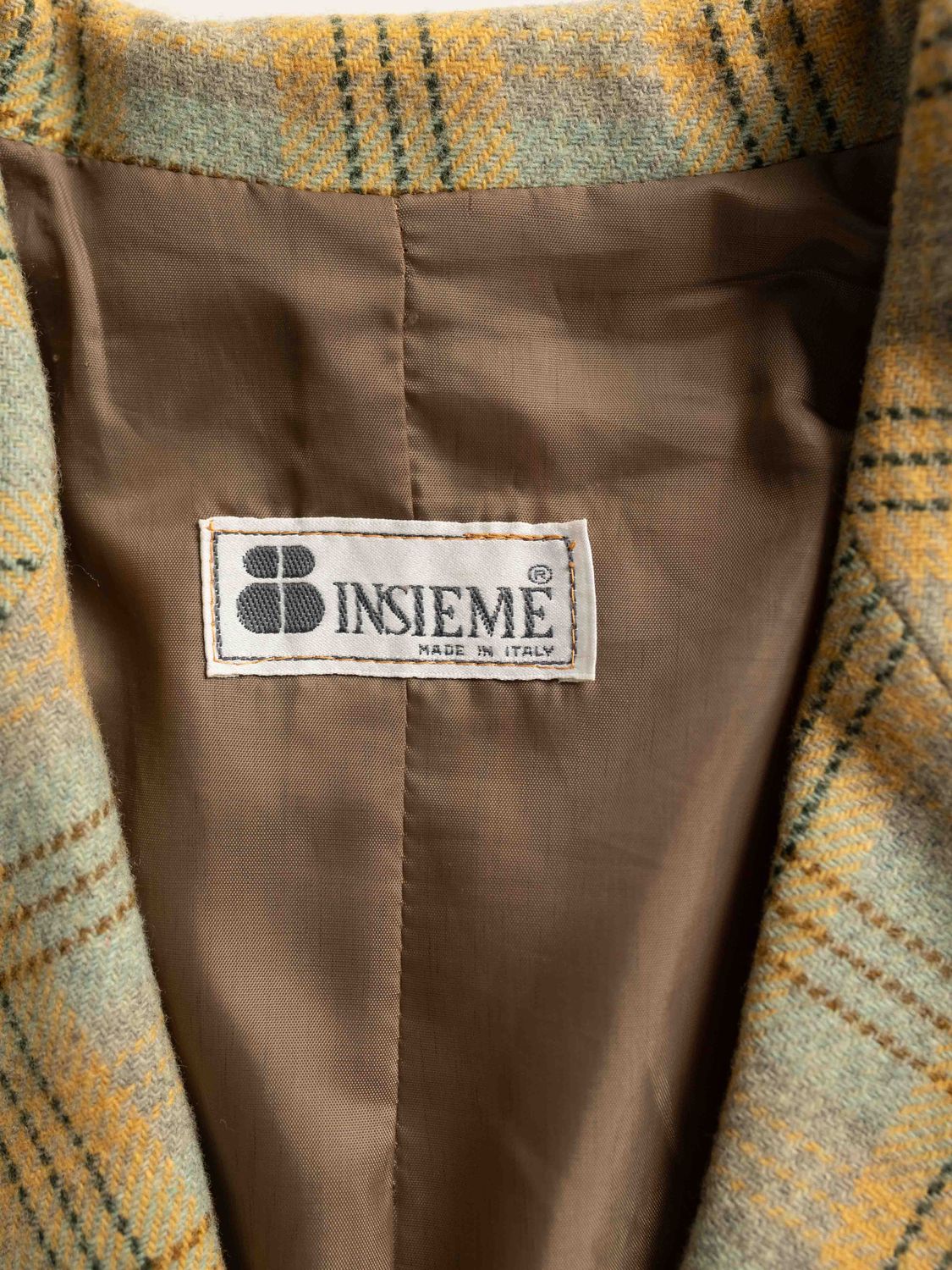 Italian Checked Jacket