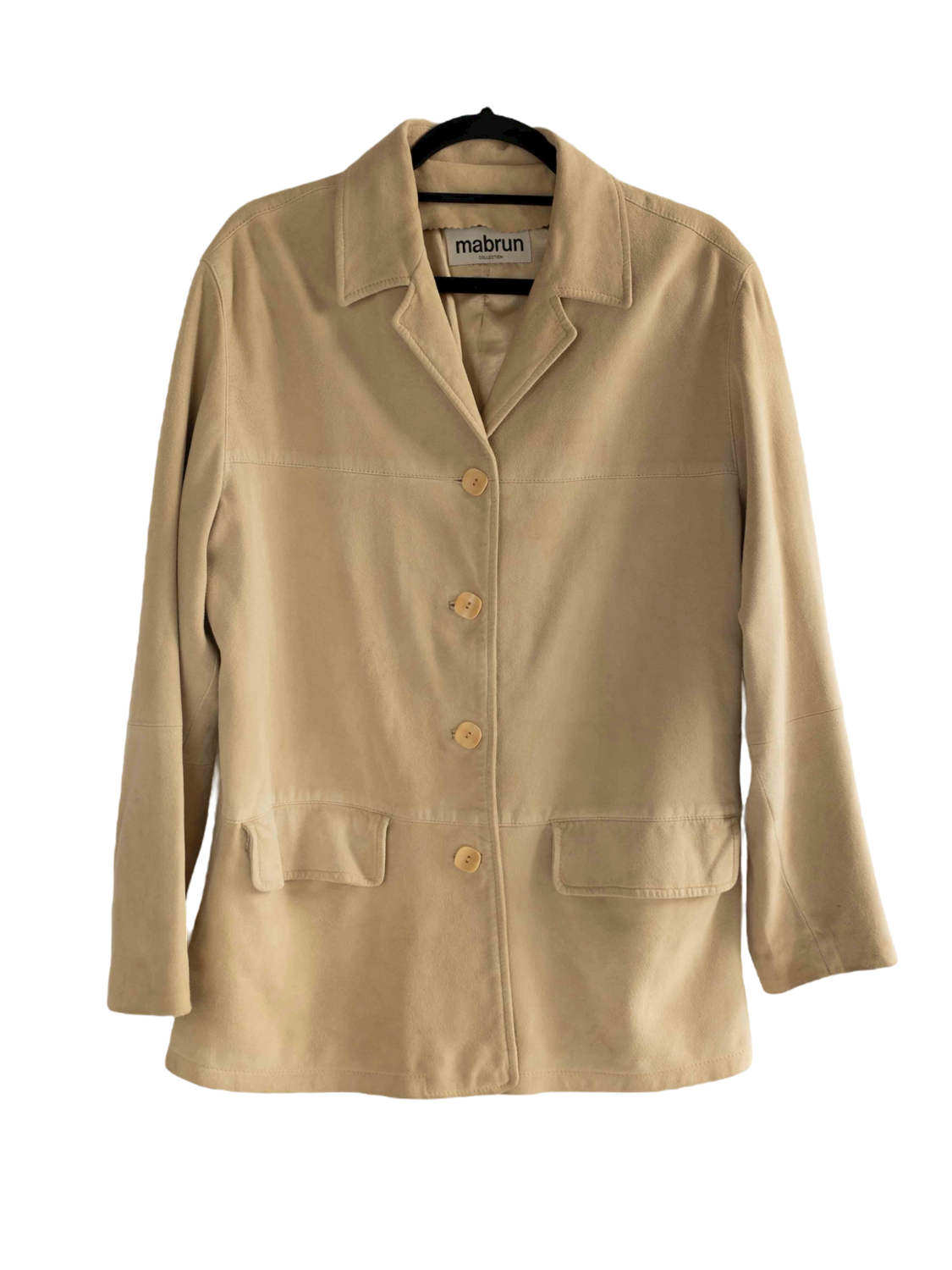 Italian Suede Shirt Jacket