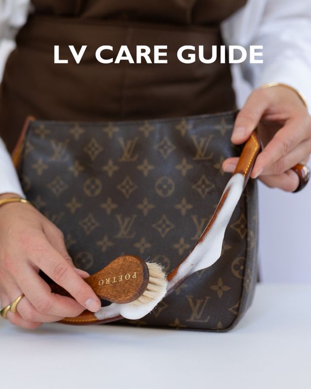 LV Canvas Care Guide