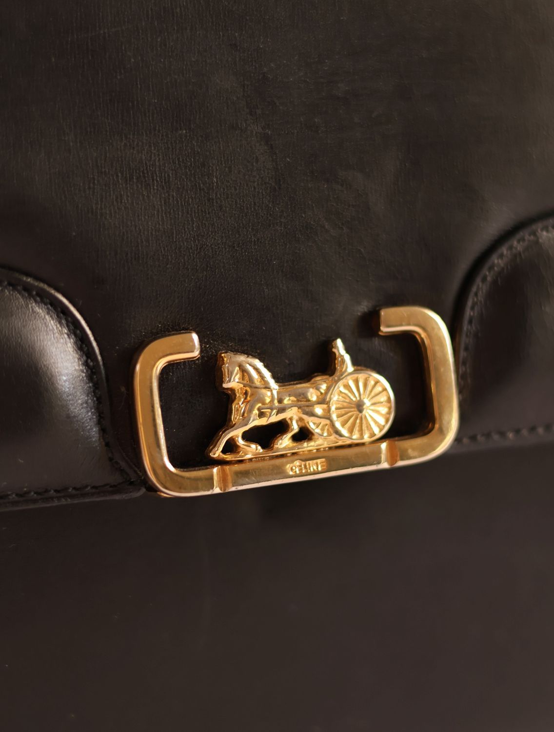 Celine Black Classic Box Bag