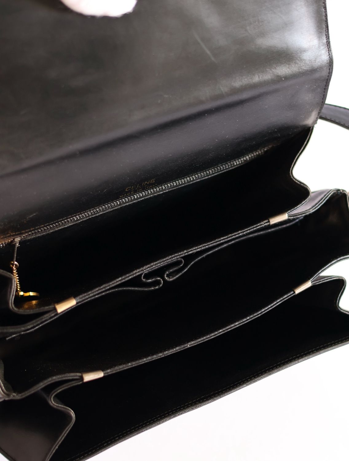 Celine Black Classic Box Bag