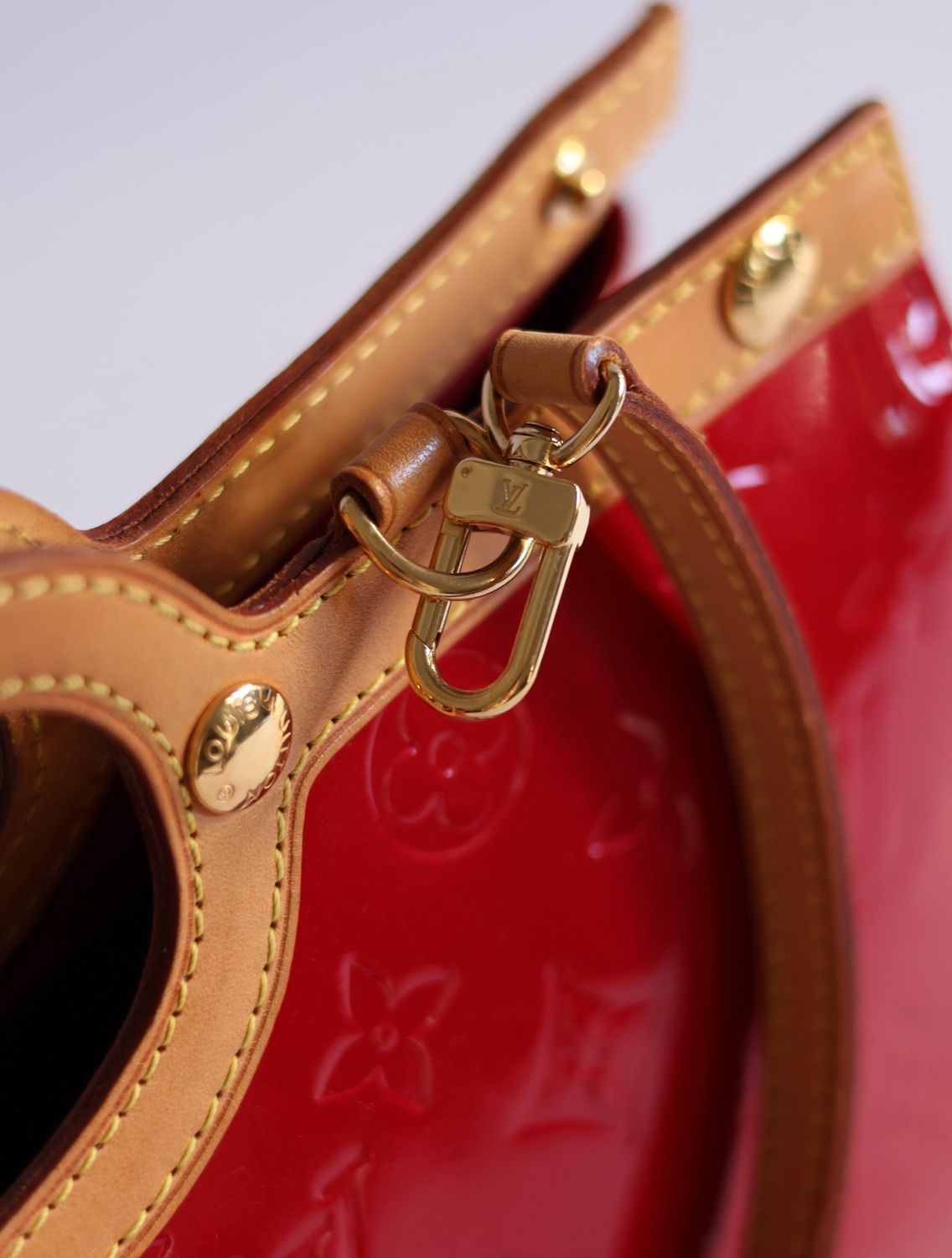 Louis Vuitton Roxbury Red Bag