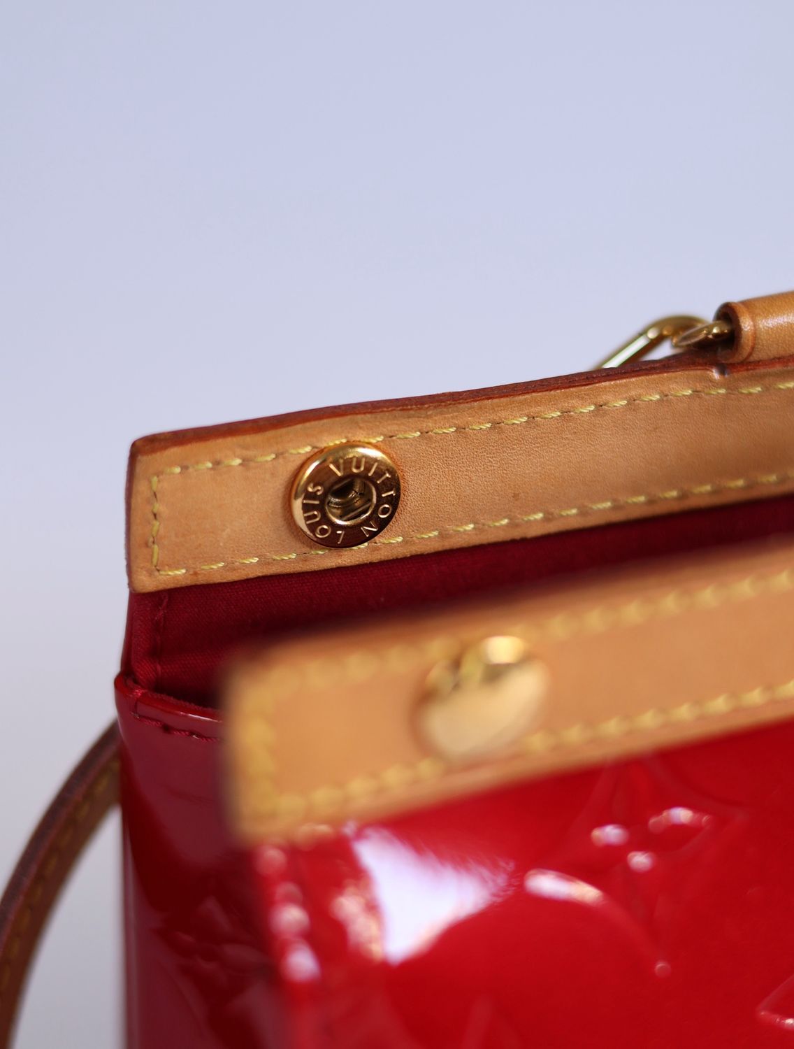 Louis Vuitton Roxbury Red Bag