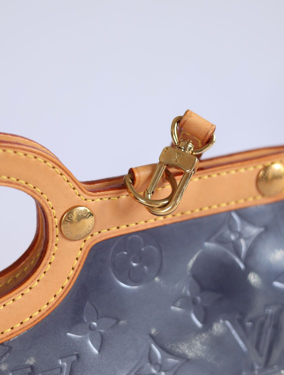 Louis Vuitton Roxbury Violet Blue Bag