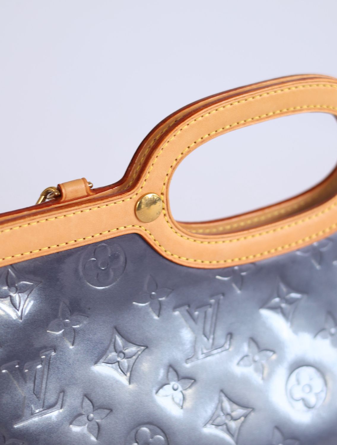 Louis Vuitton Roxbury Violet Blue Bag