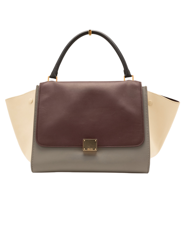 Céline Trapeze Tricolor Bag