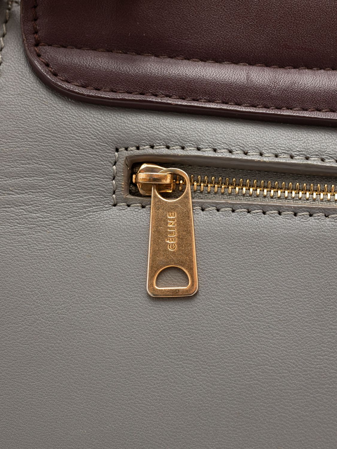 Céline Trapeze Tricolor Bag