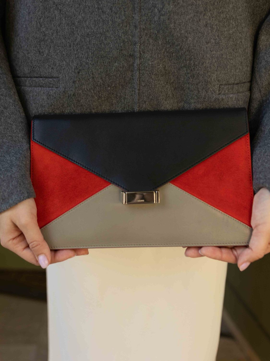 Céline Diamond Pochette Clutch
