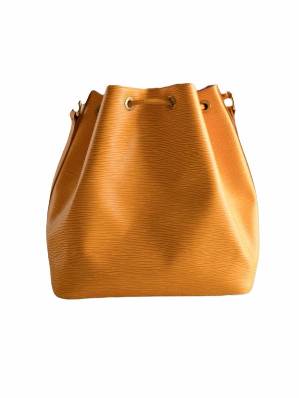 Louis Vuitton Noé Yellow Bag
