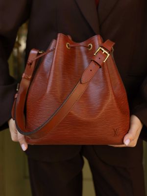 Louis Vuitton Noé Cognac Bag