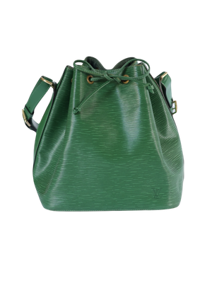 Louis Vuitton Noé Green Bag