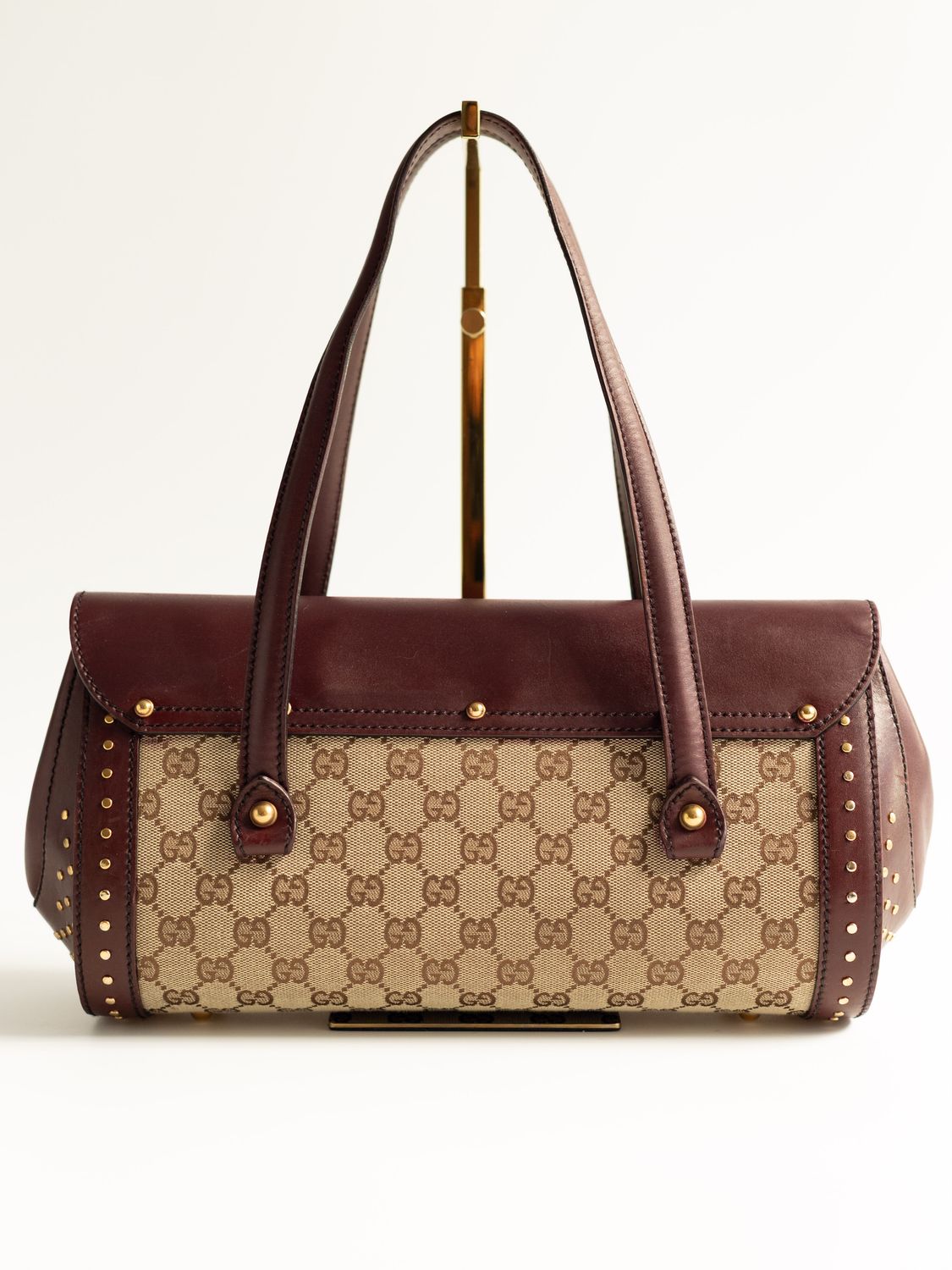 Gucci Bullet GG Burgundy Bag