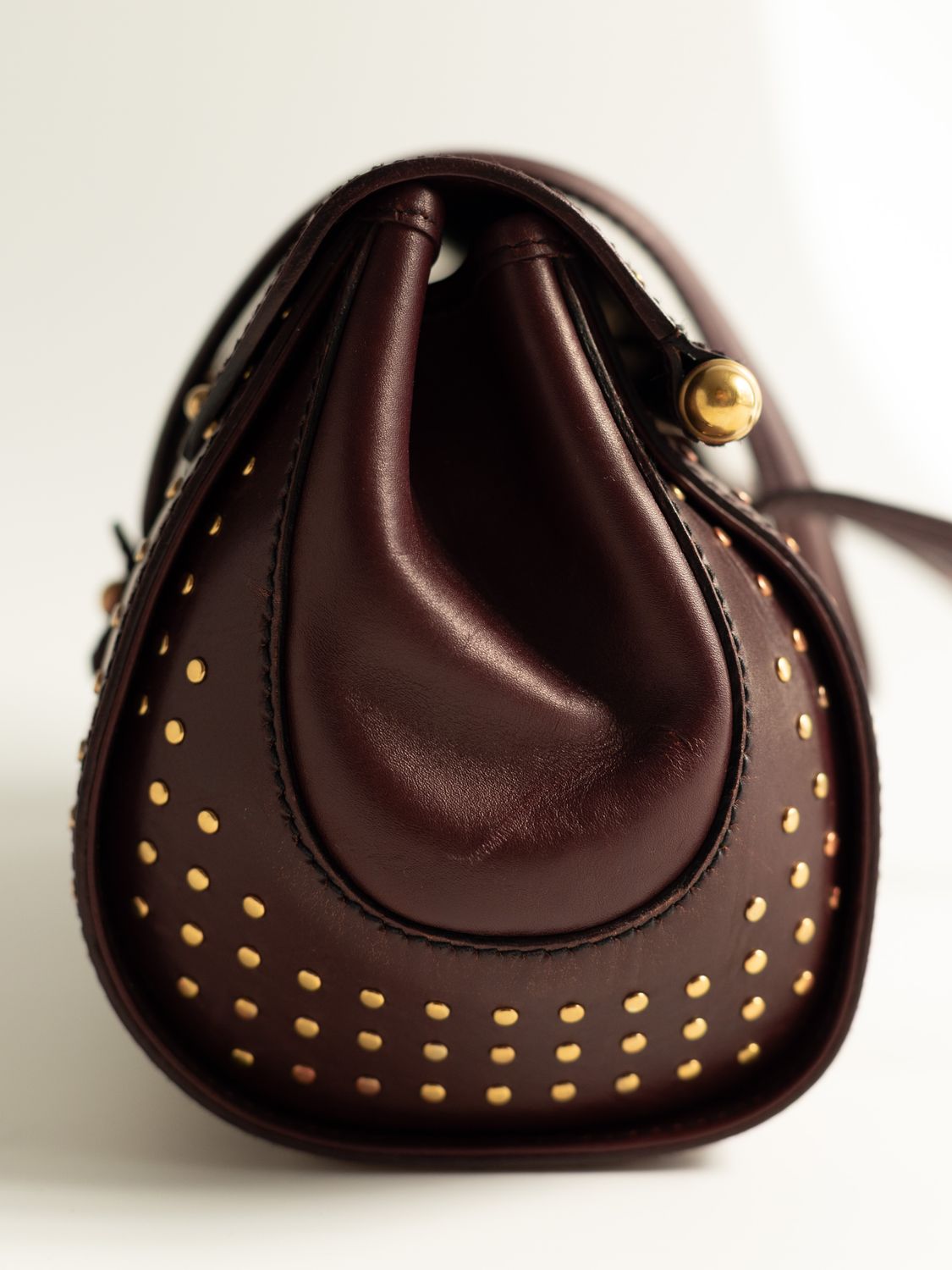 Gucci Bullet GG Supreme Burgundy Bag