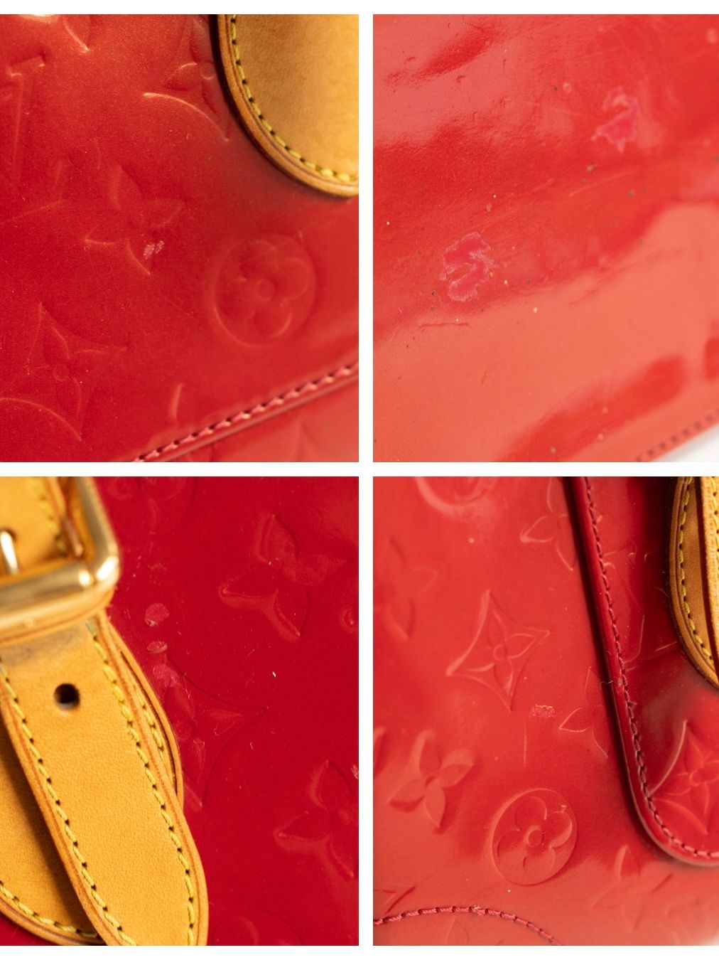 Louis Vuitton Rosewood Red Bag