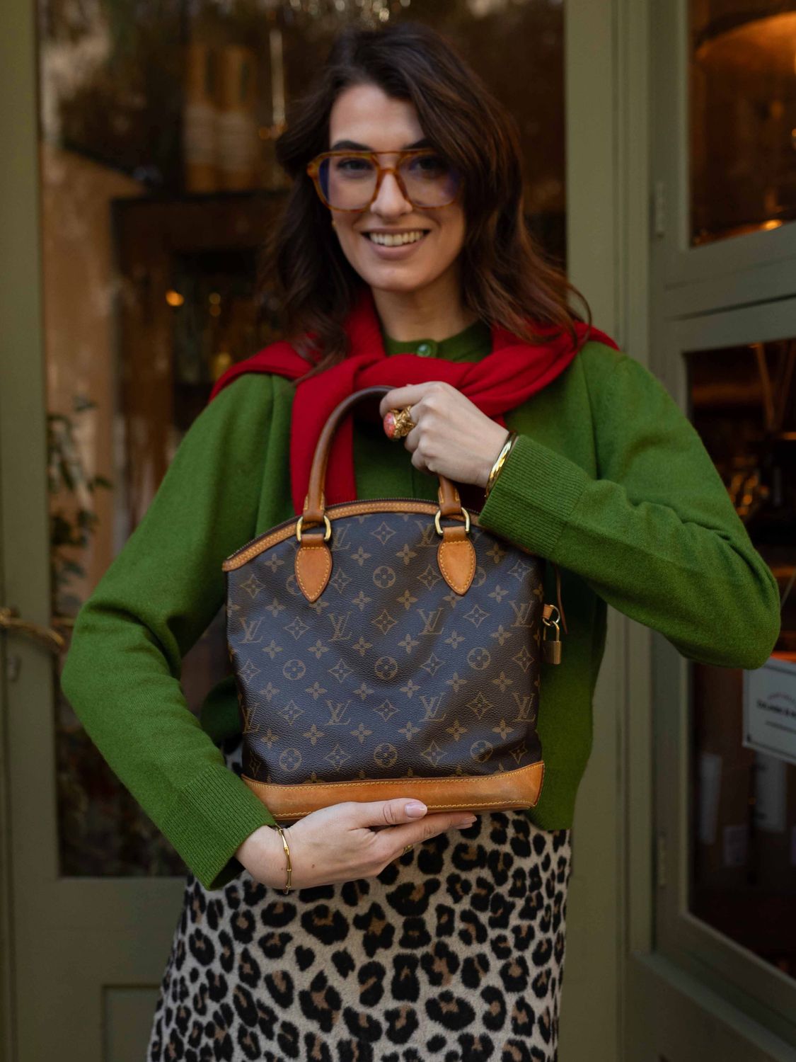 Louis Vuitton Lockit PM Bag