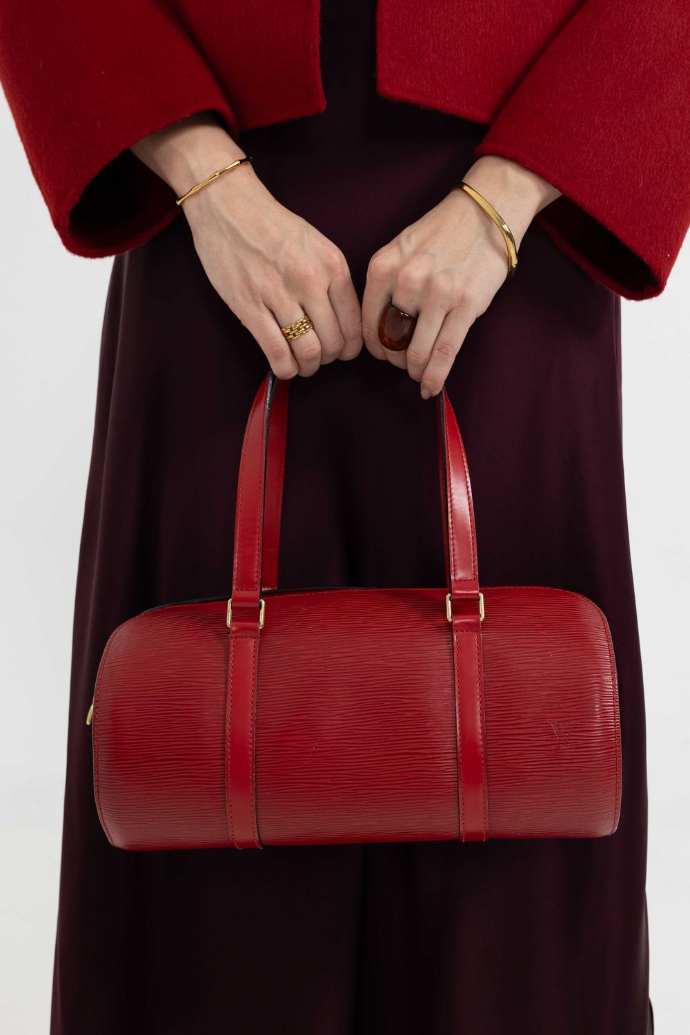 Louis Vuitton Epi Soufflot Bag