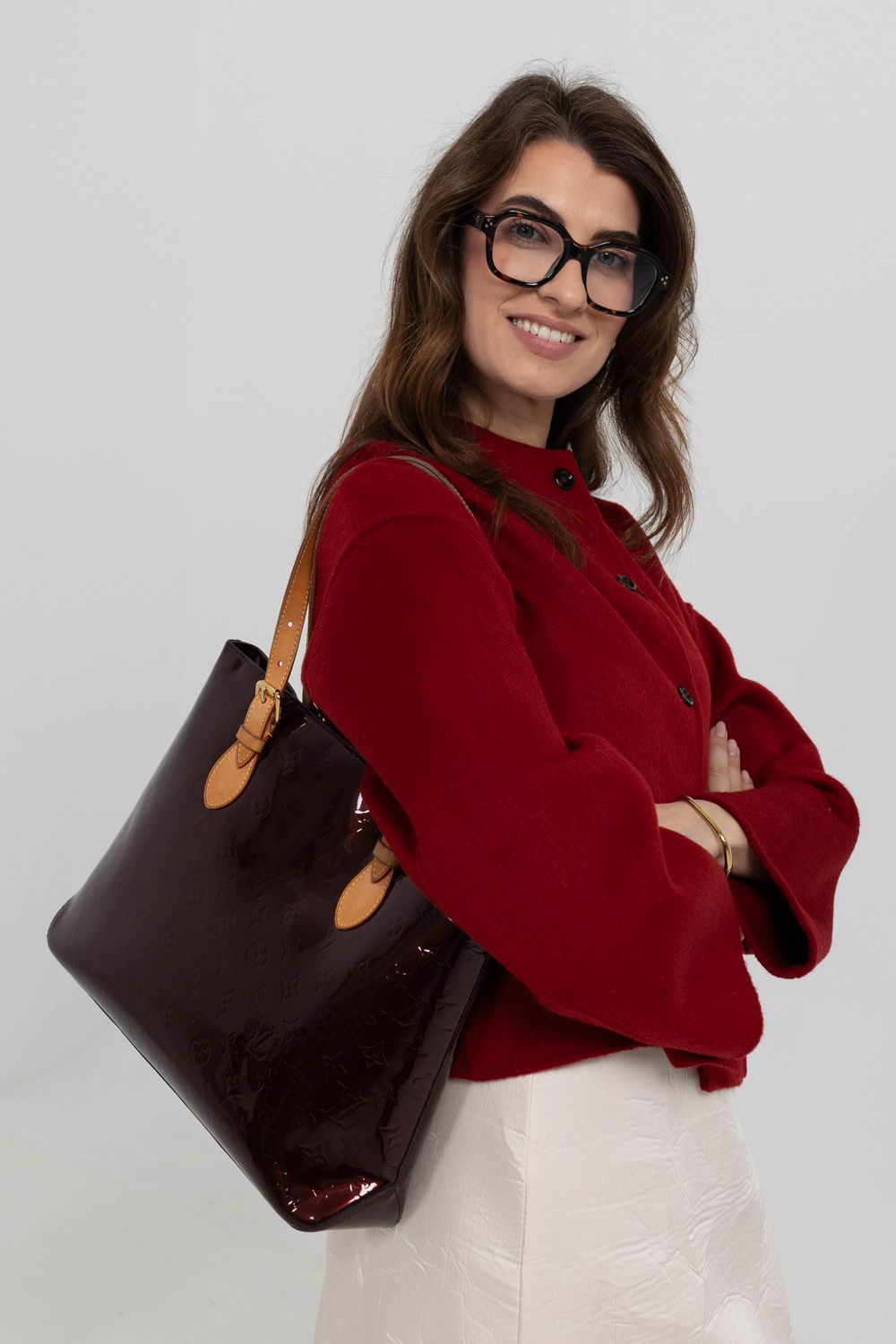 Louis Vuitton Brentwood Amarante Bag