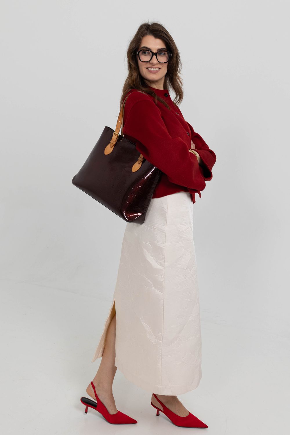 Louis Vuitton Brentwood Amarante Bag