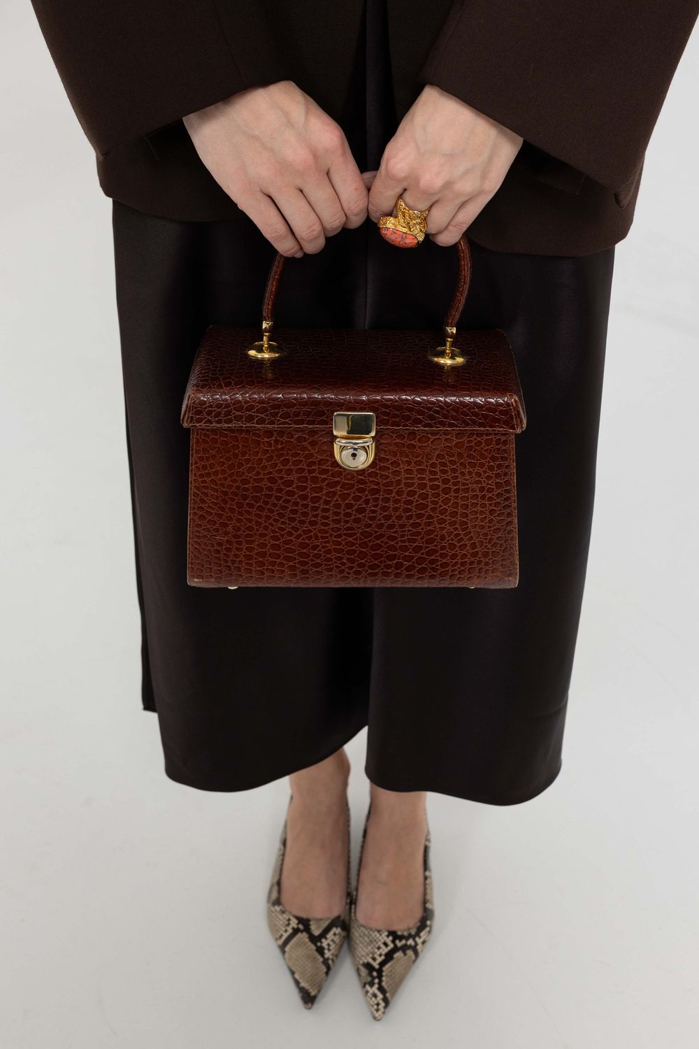 Vintage 1970s Top Handle Bag