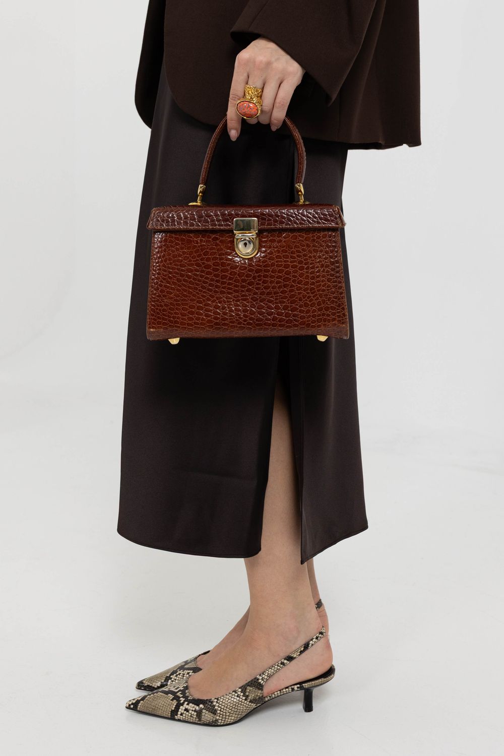 Vintage 1970s Top Handle Bag