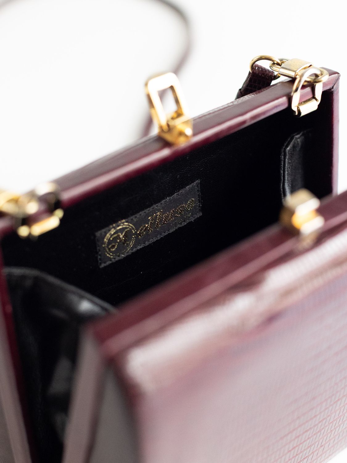 Vintage 1980s Lizard Bag