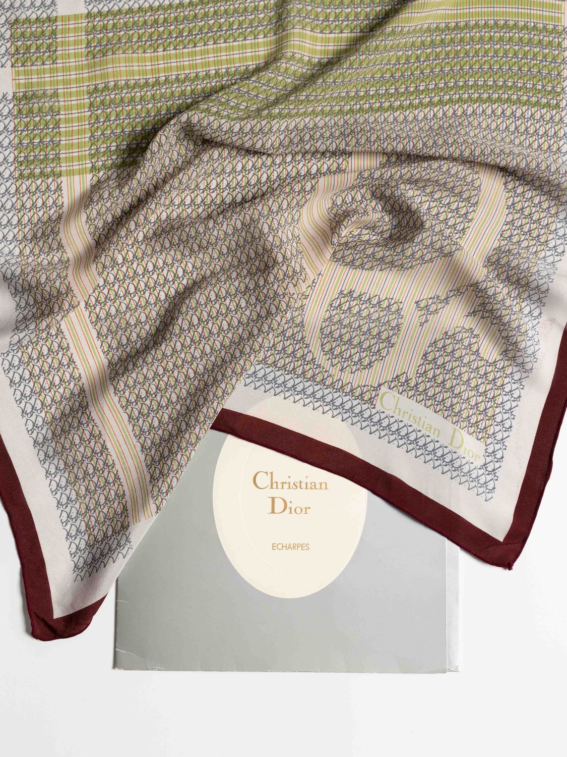 Christian Dior Monogram Silk Scarf