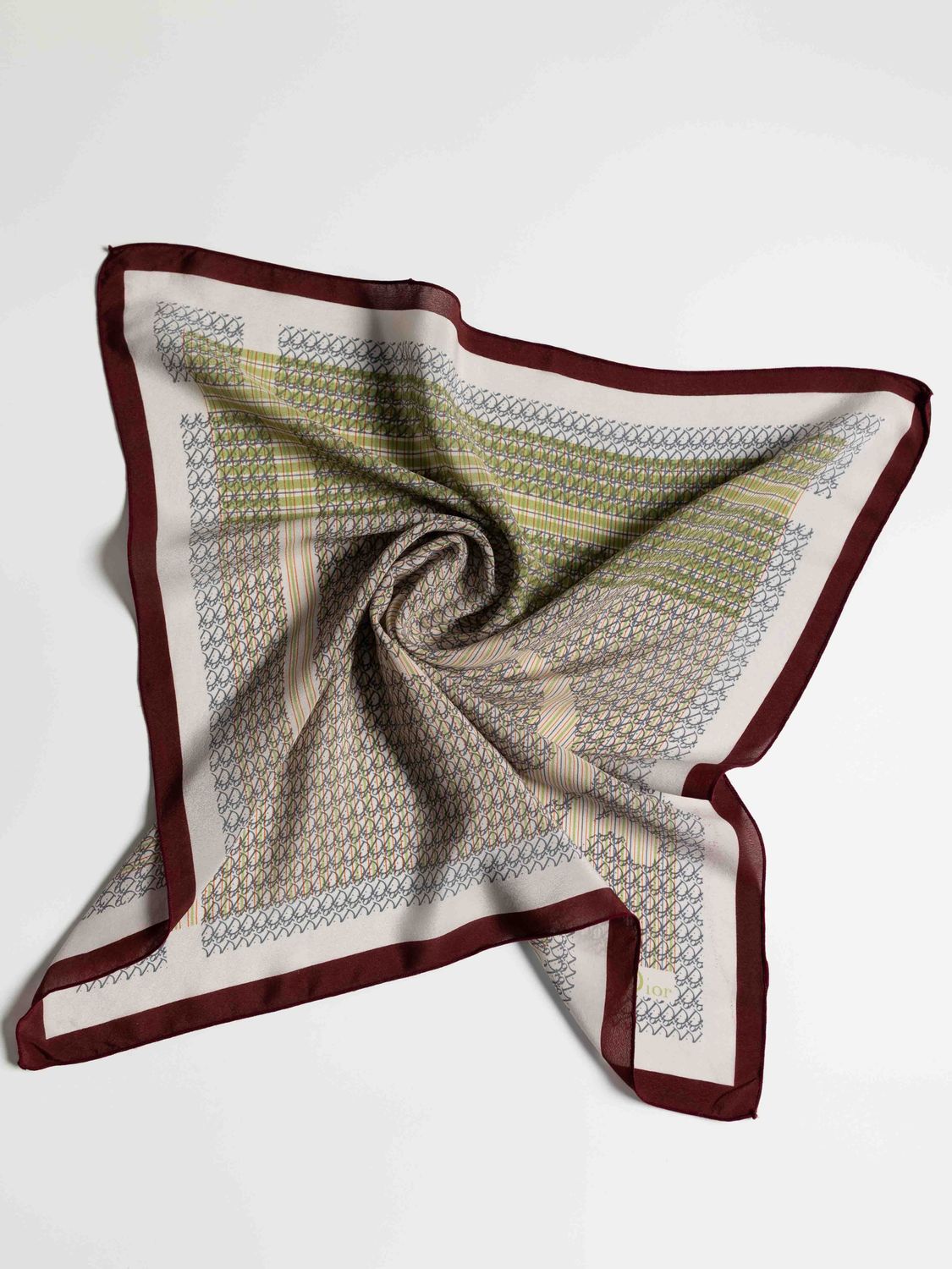 Christian Dior Monogram Silk Scarf