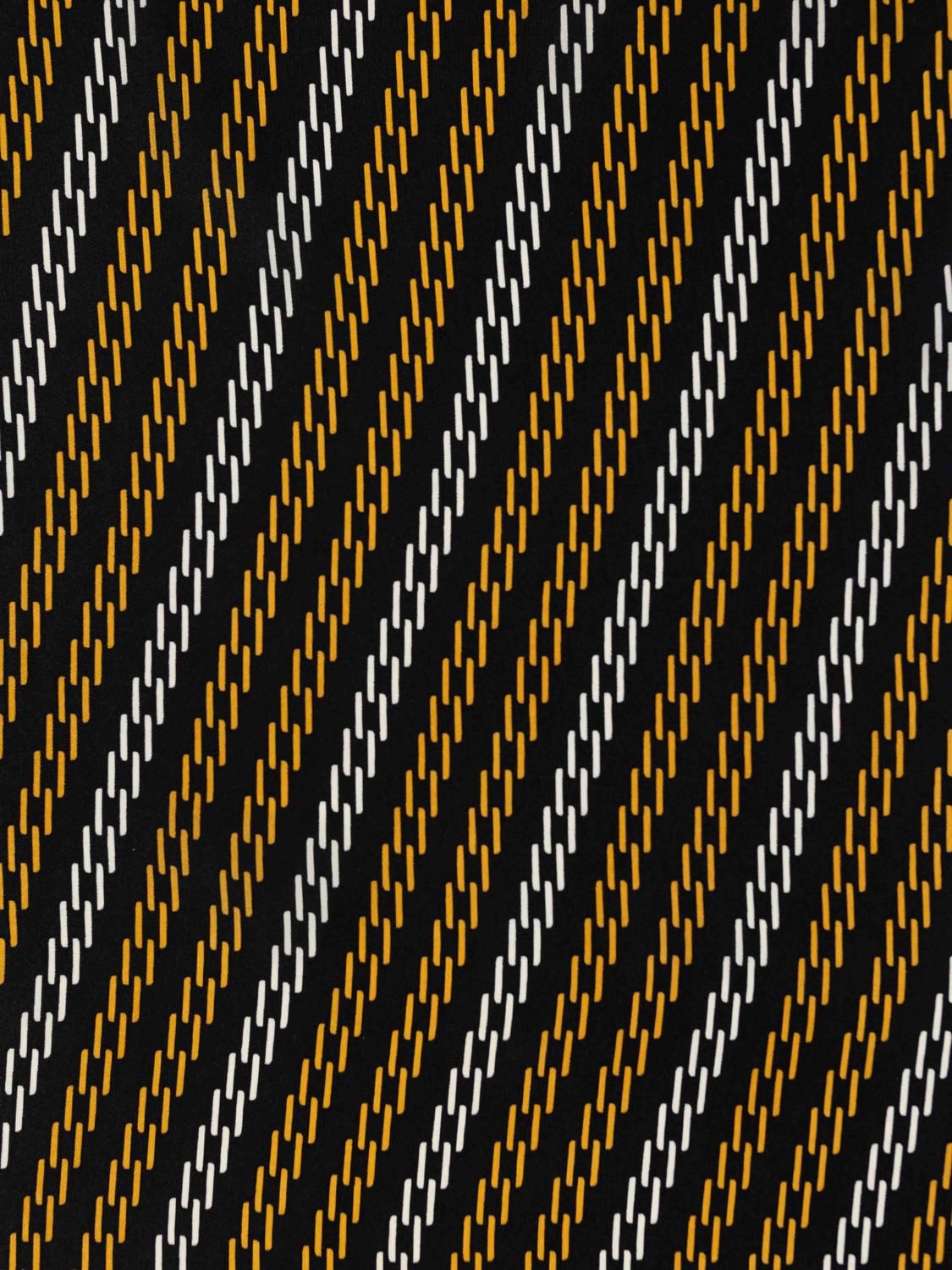 Cartier Black Silk Scarf