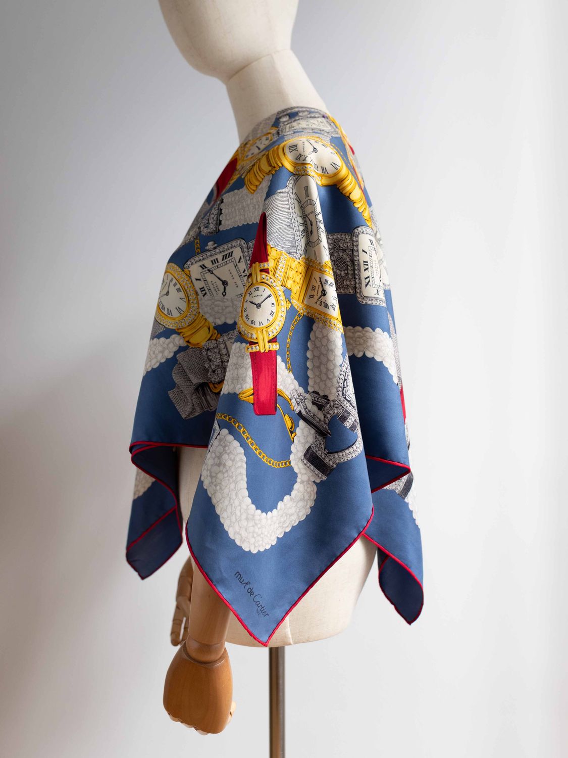 Cartier Watches Silk Scarf