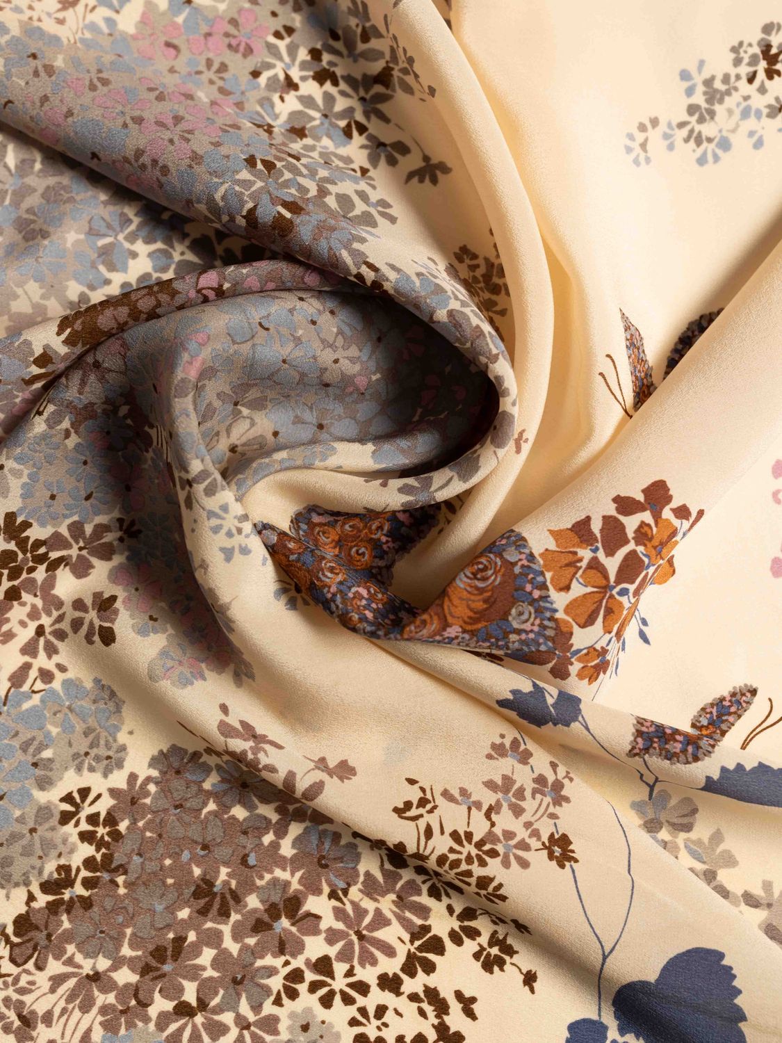 Christian Dior Butterflies Silk Scarf