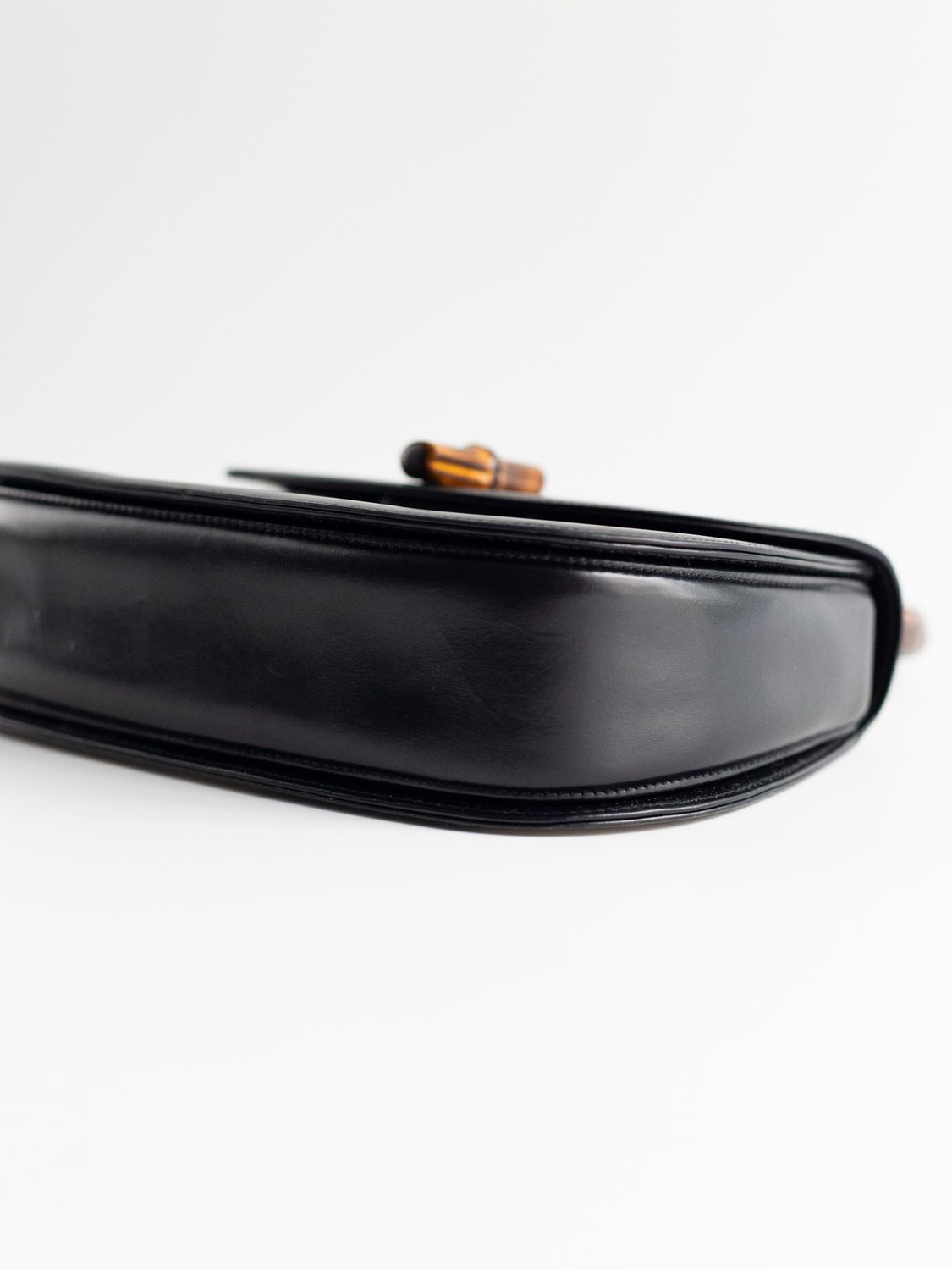 Gucci 1970s Bamboo Strap Bag