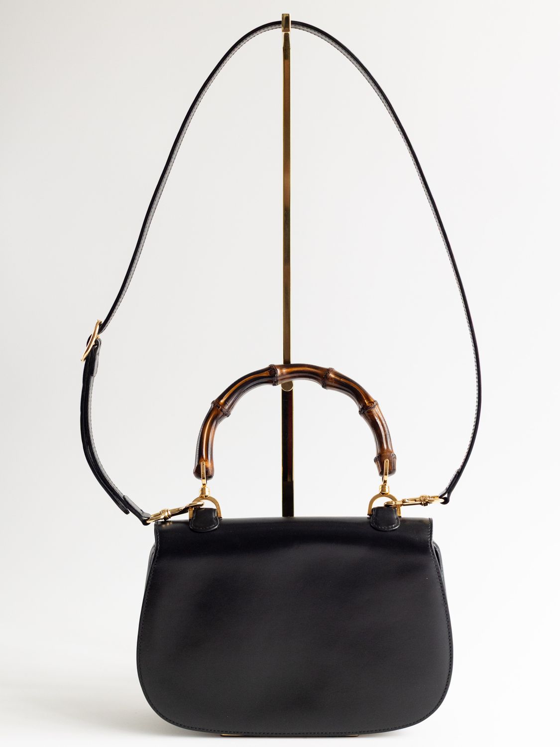 Gucci 1970s Bamboo Strap Bag