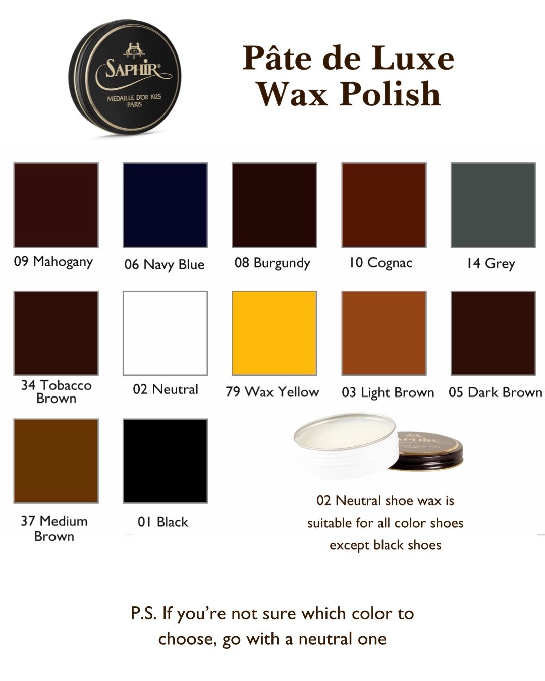 Pâte de Luxe Wax Polish