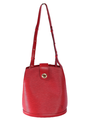 Louis Vuitton Cluny Red Bag