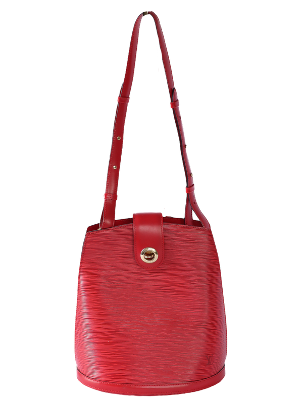Louis Vuitton Cluny Red Bag
